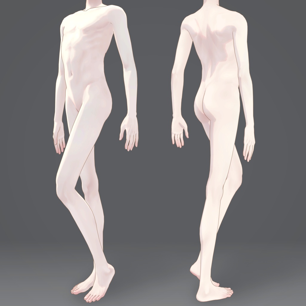 +Head アバター制作者向けVRChat用素体