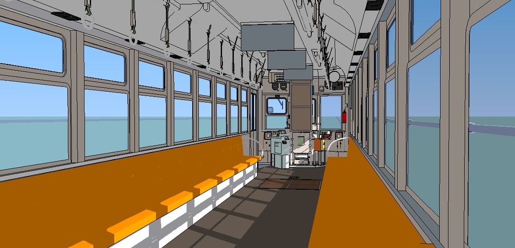 西鉄北九州線66形(もし冷房改造されてたら・・・)