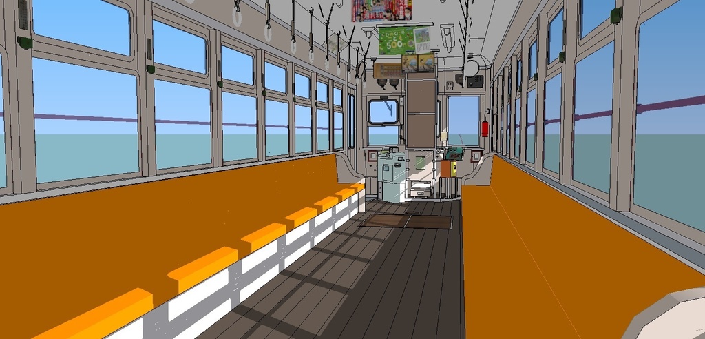 西鉄北九州線 138形 sketchup8