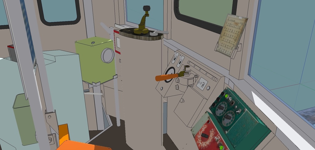 西鉄北九州線 600形(冷房改造車) sketchup8