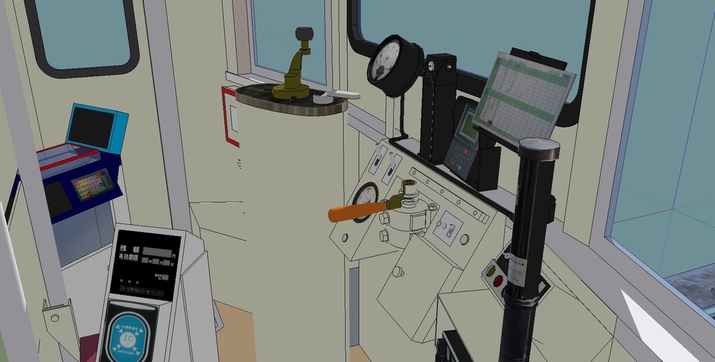 【架空】筑豊電鉄 600形 sketchup8