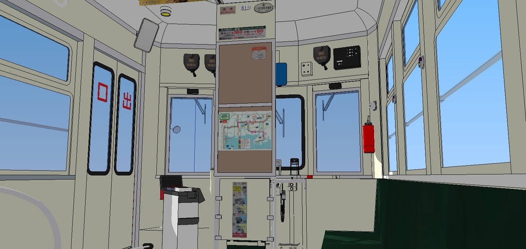 【架空】広島電鉄 新600形 sketchup8