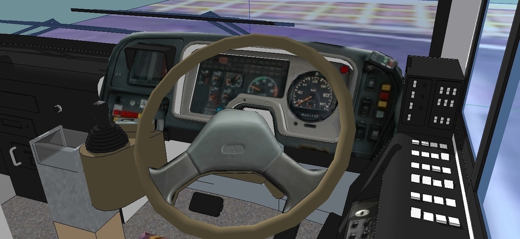 西鉄夜行バス 92MC はかた号 ムーンライト色 sketchup