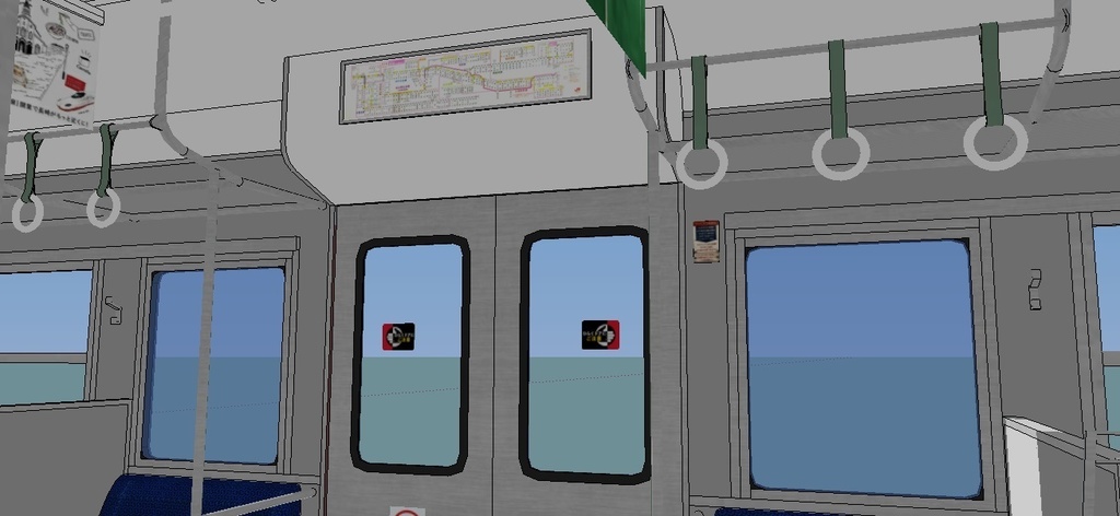 JR九州415系(国鉄リバイバル色) sketchup