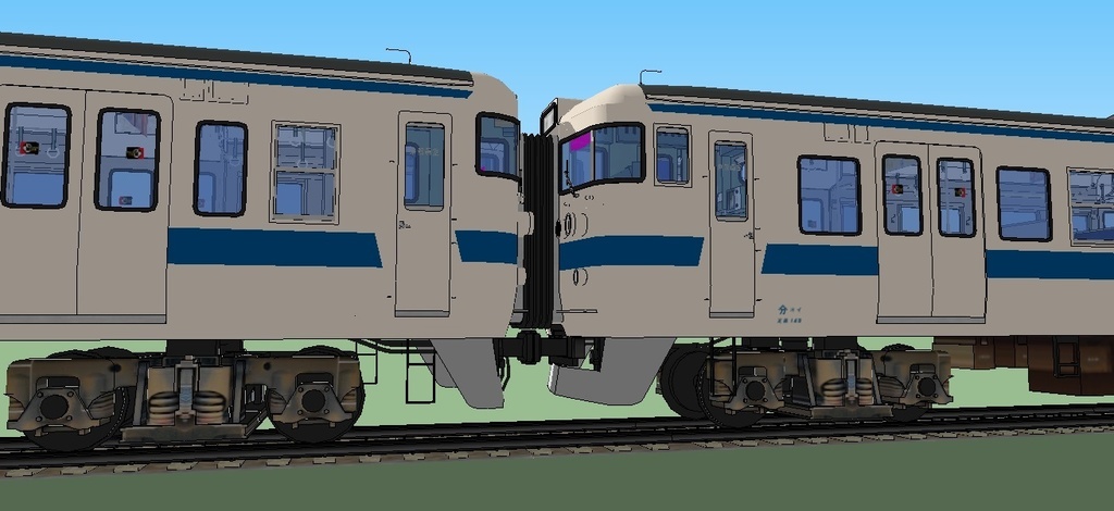 JR九州415系(白電) sketchup
