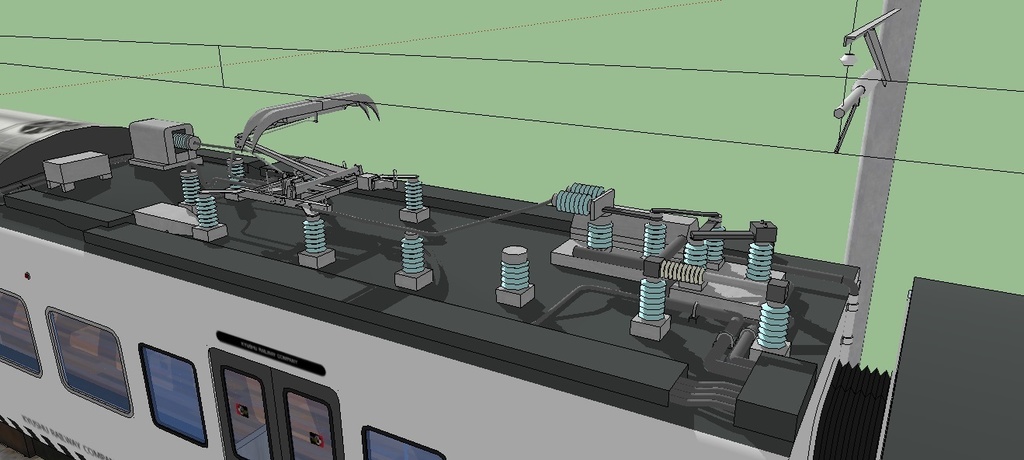 JR九州415系 N50体質改善車 sketchup