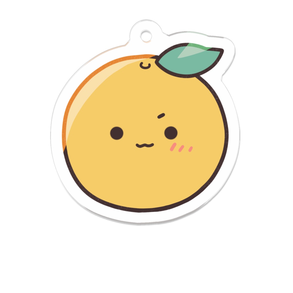 ゆずまるアクリルキーホルダー