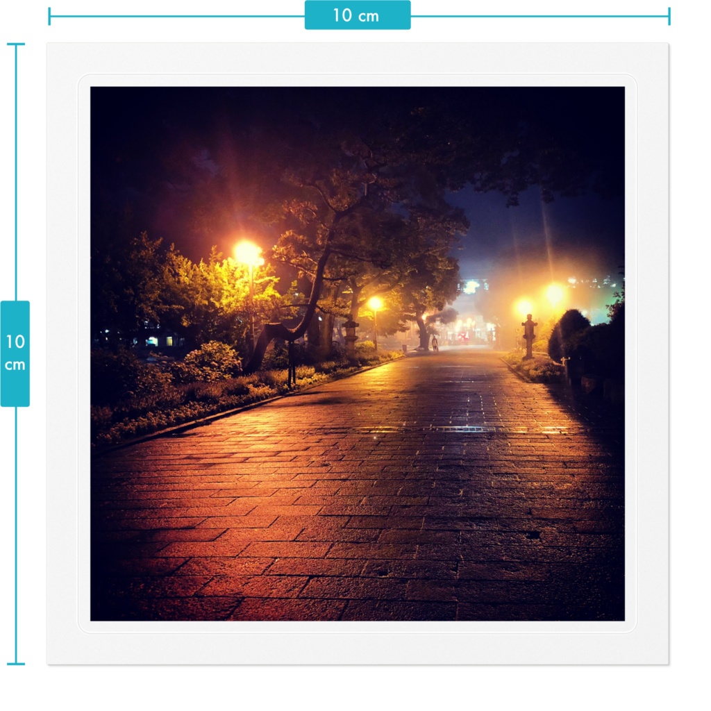 『霧ノ社』ステッカー