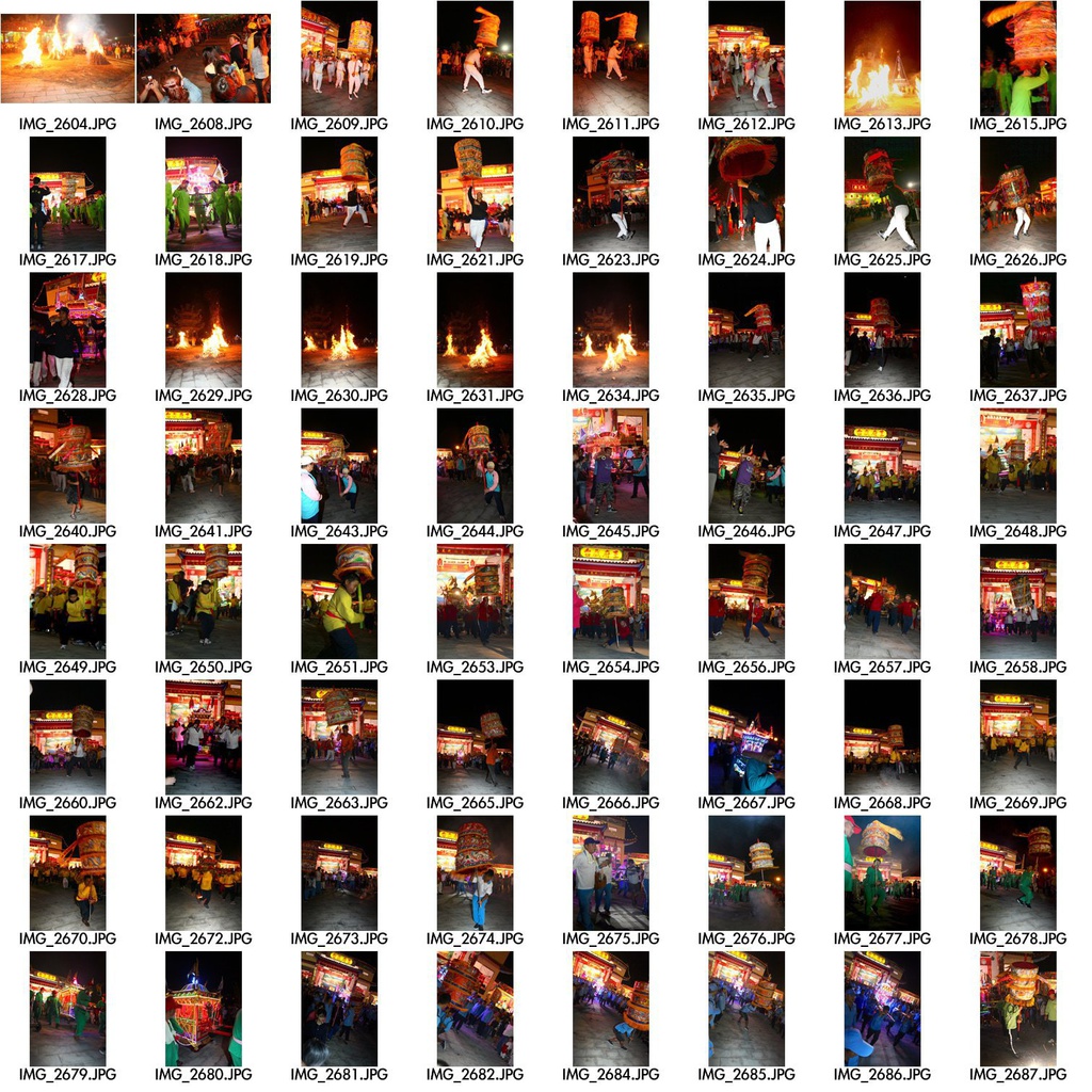 小琉球迎王-過火:写真素材集