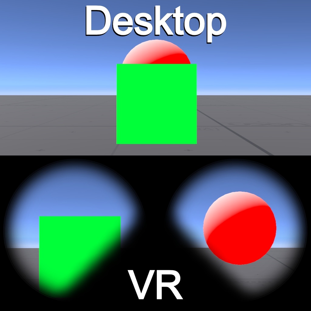 Stereo separate shader for VRChat and others