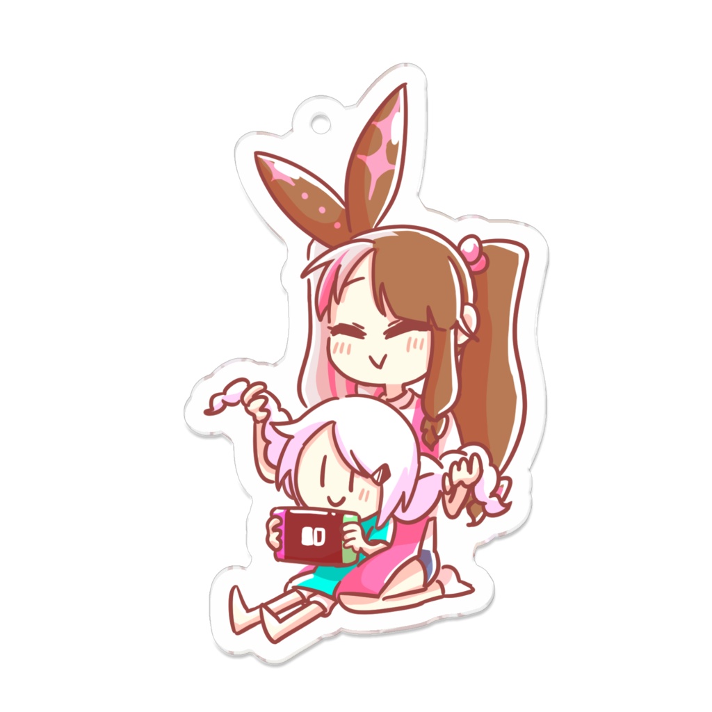 よゆみとちっちゃいしぃしぃアクキー