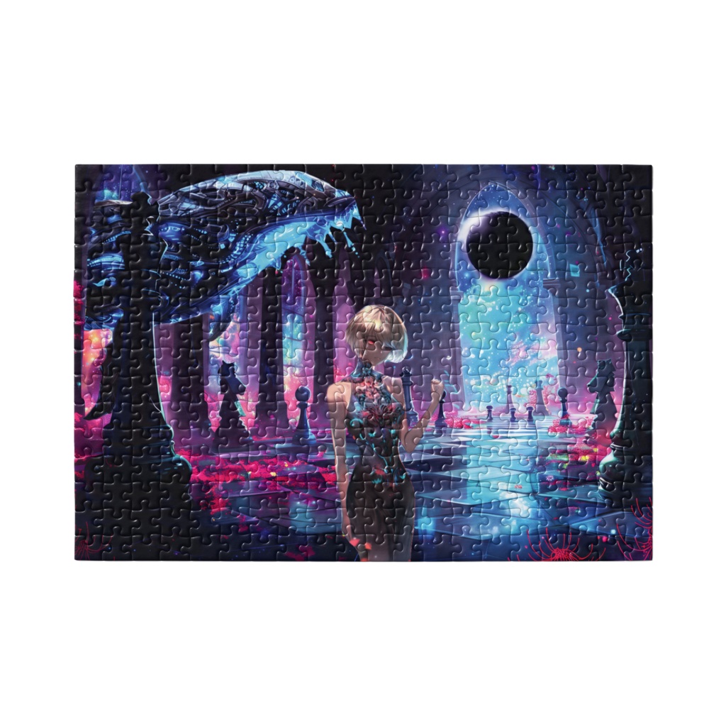 ジグソーパズル 幻想・鯨・皆既日食