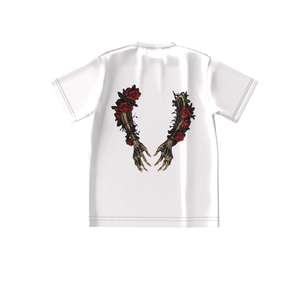 ビッグシルエットTシャツ SKULL