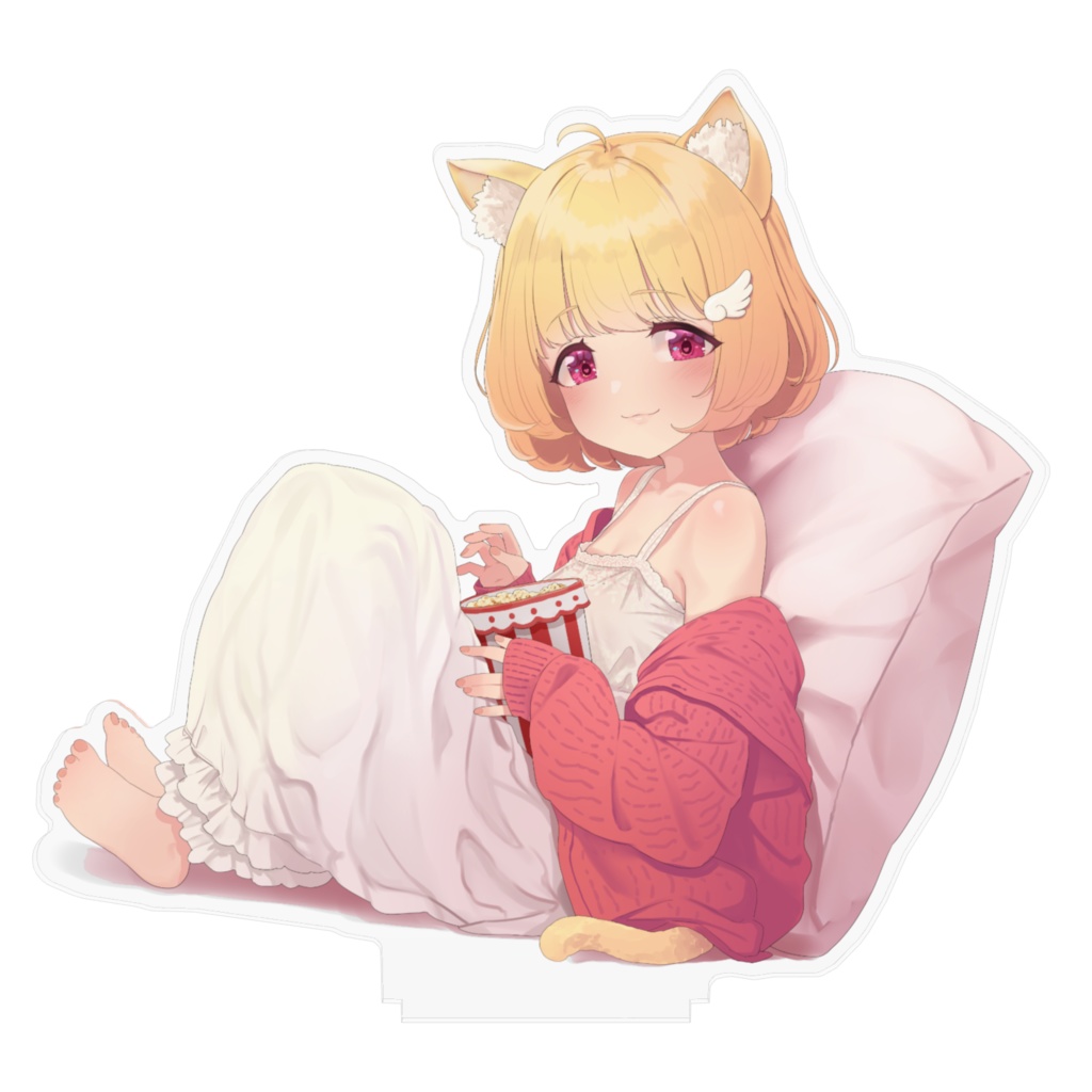 猫羽かりんアクリルスタンド 映画鑑賞♥ver.【特典ボイス付】