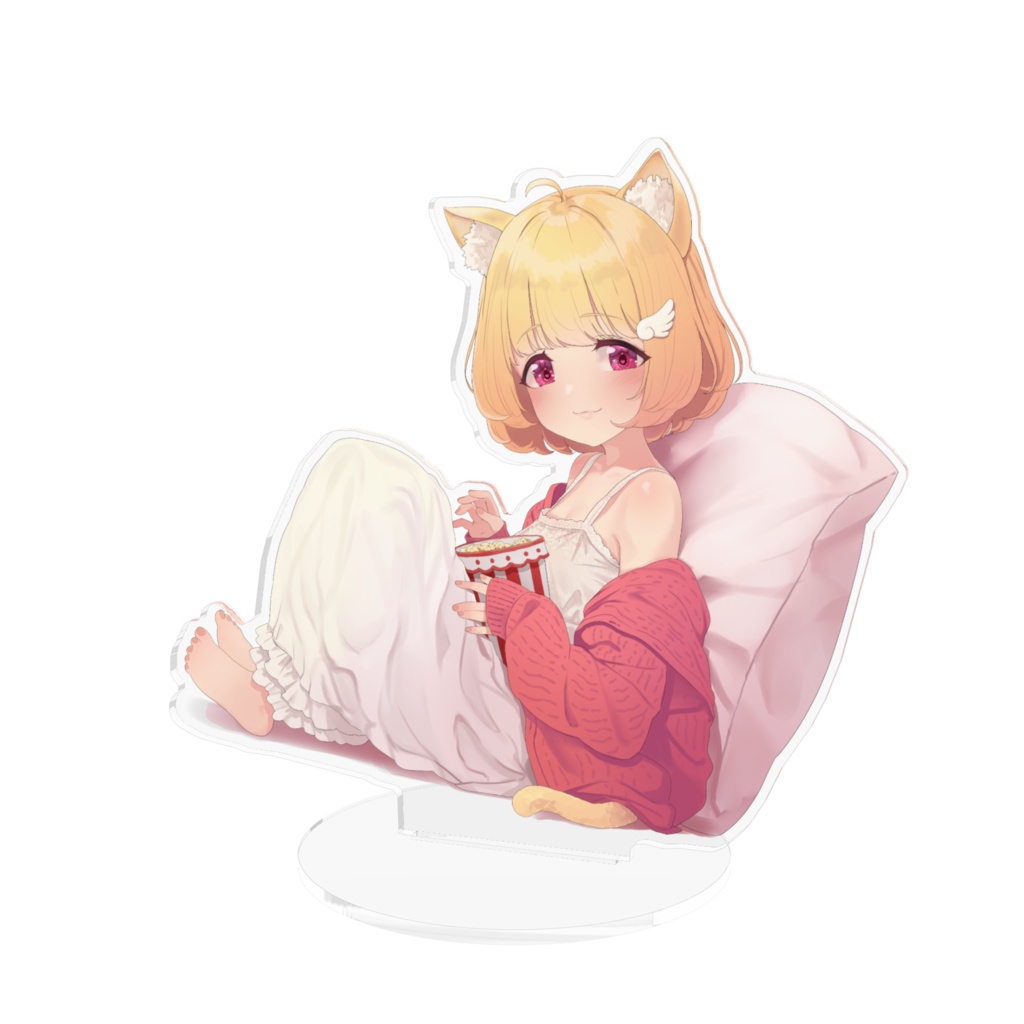 猫羽かりんアクリルスタンド 映画鑑賞♥ver.【特典ボイス付】