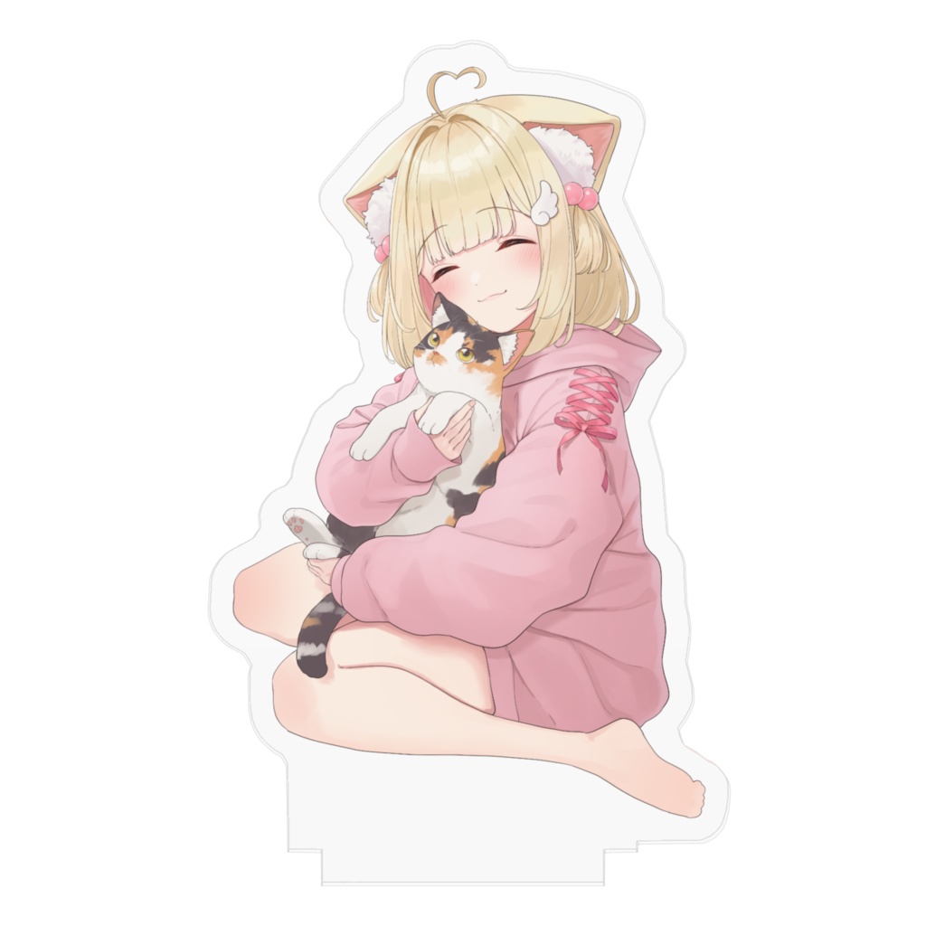 猫羽かりん アクリルスタンド♡ おねこさまといっしょver.