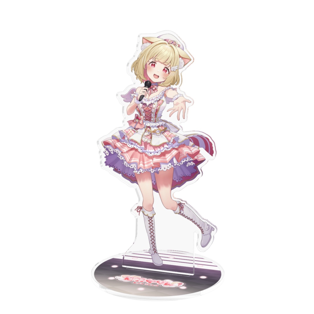 猫羽かりん アクリルスタンド♡ 10万人記念ver.
