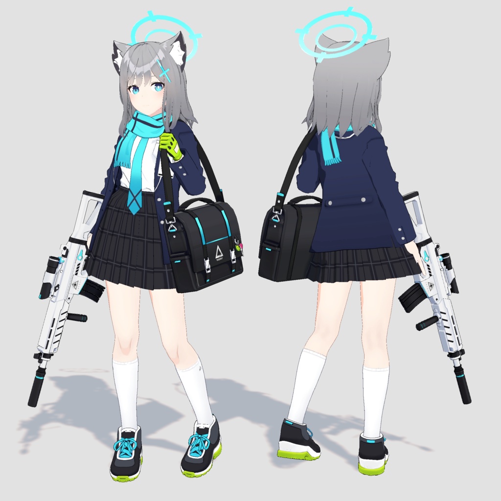 【3Dモデル】シロコ VRChat用