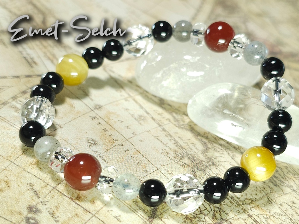 FF14 イメージ天然石ブレスレット《古代人》