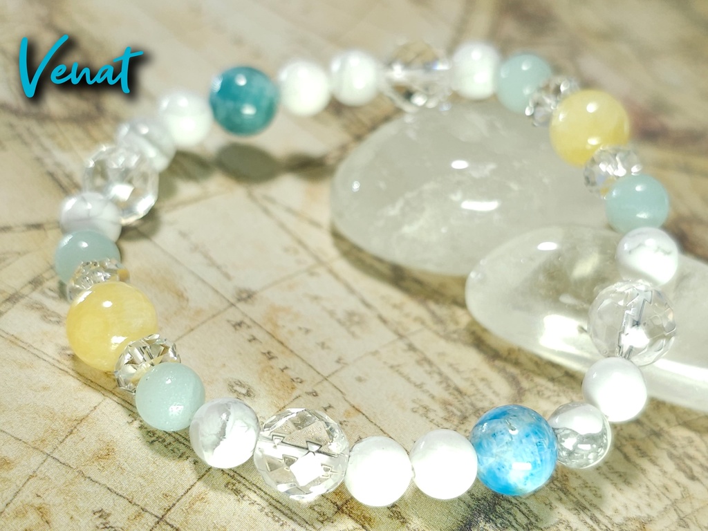 FF14 イメージ天然石ブレスレット《古代人》