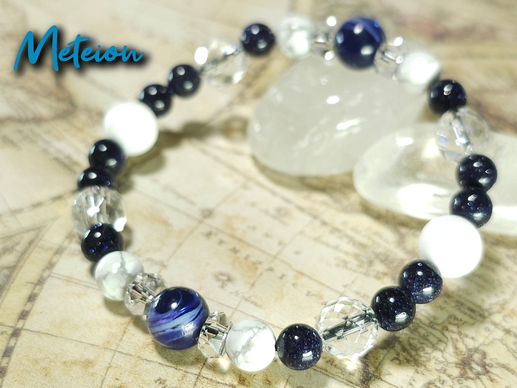 FF14 イメージ天然石ブレスレット《古代人》