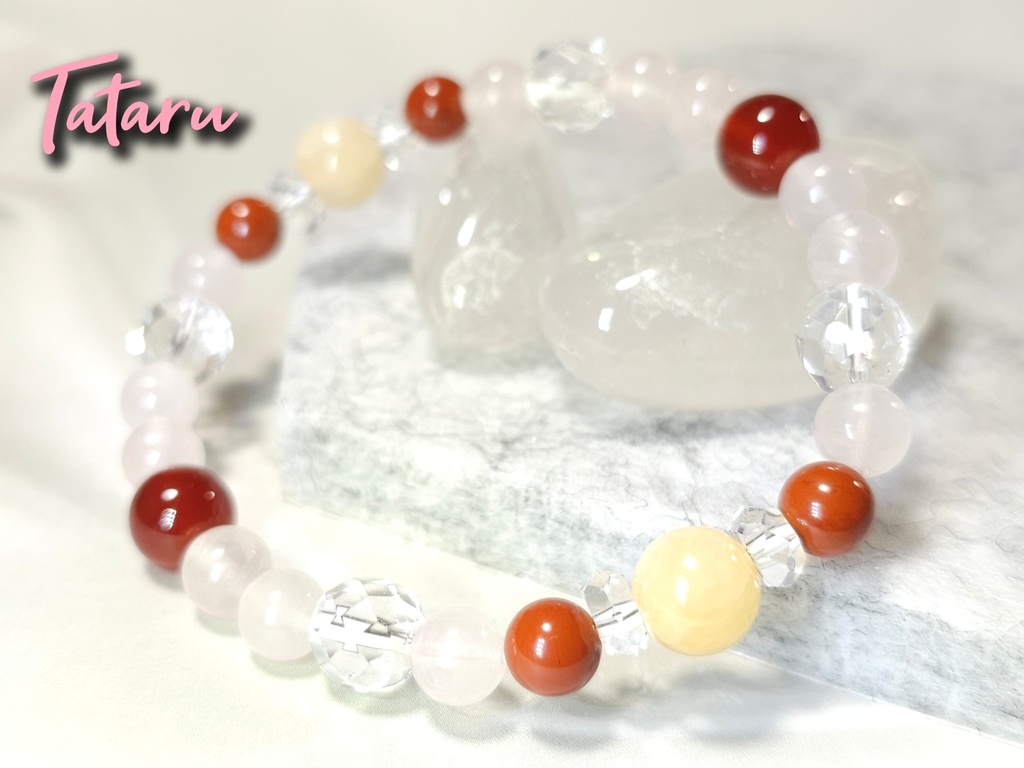 FF14 イメージ天然石ブレスレット《暁の血盟》