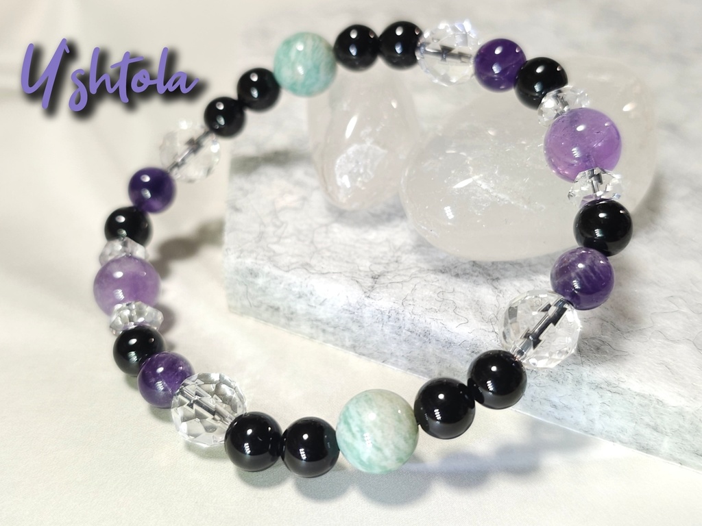 FF14 イメージ天然石ブレスレット《暁の血盟》