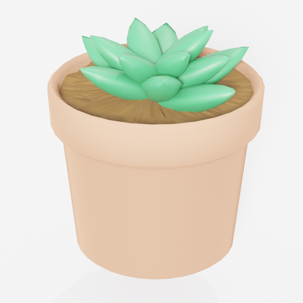 【fbxモデル】観葉植物