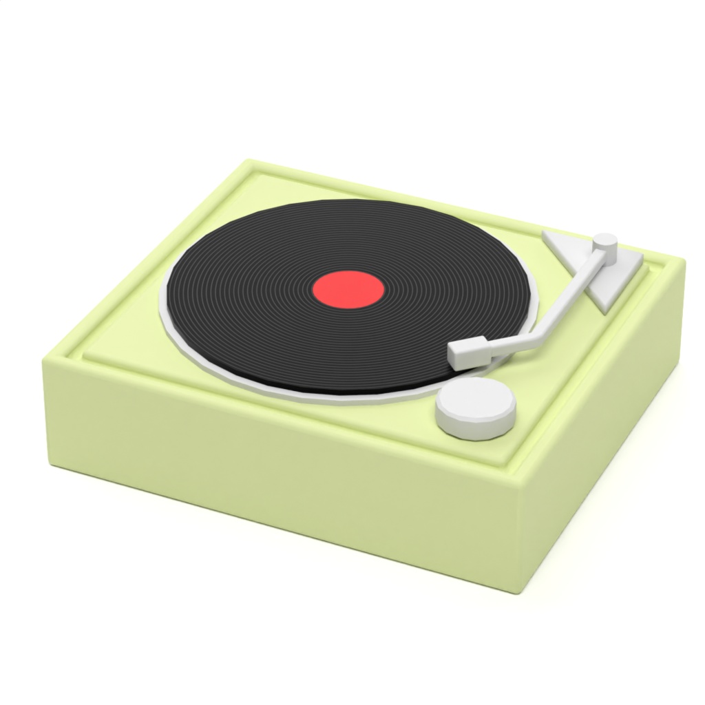 【Unity Package】レコードプレイヤー