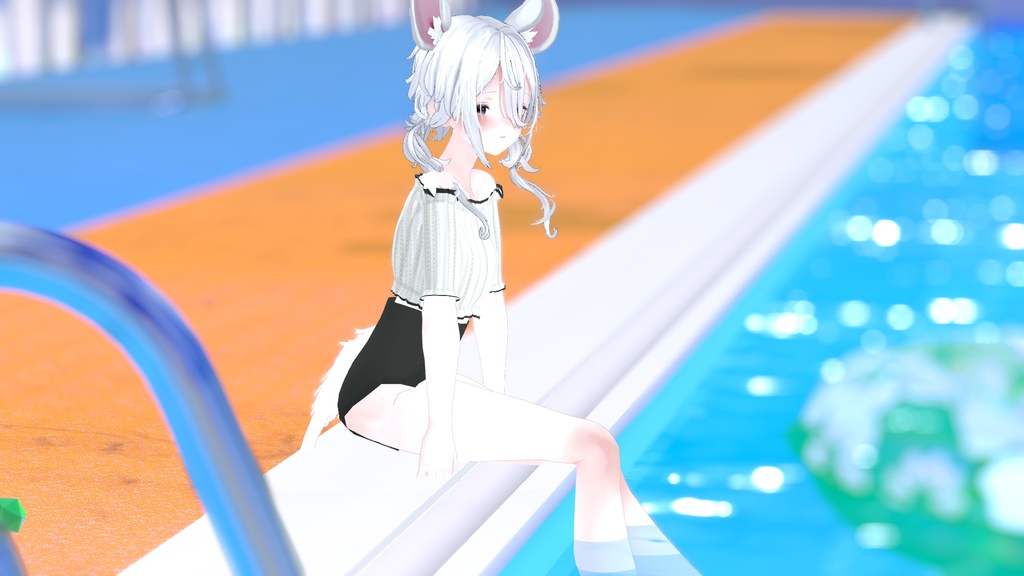 【MUMUS対応】シャーリングスイムウェア【MA対応】