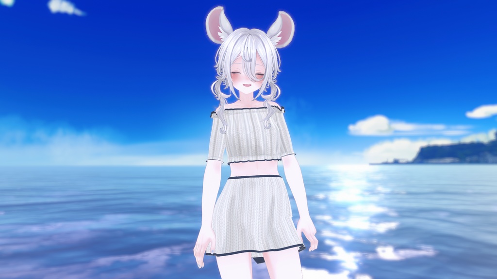 【MUMUS対応】シャーリングスイムウェア【MA対応】