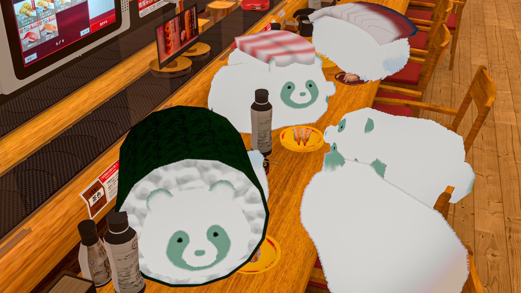 【256ポリゴンたぬき専用】すしたぬき