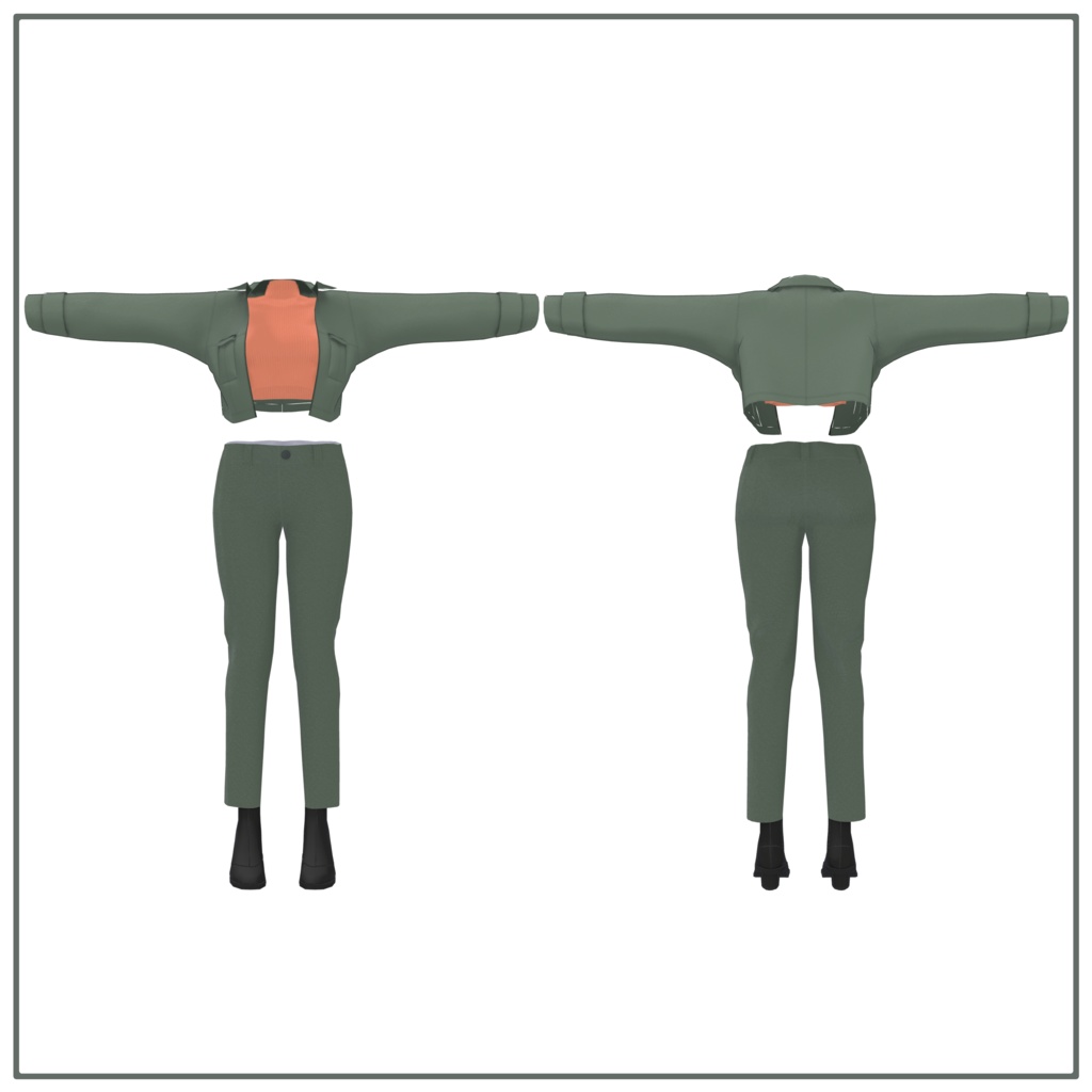 【6アバター対応】Daily Light Wear