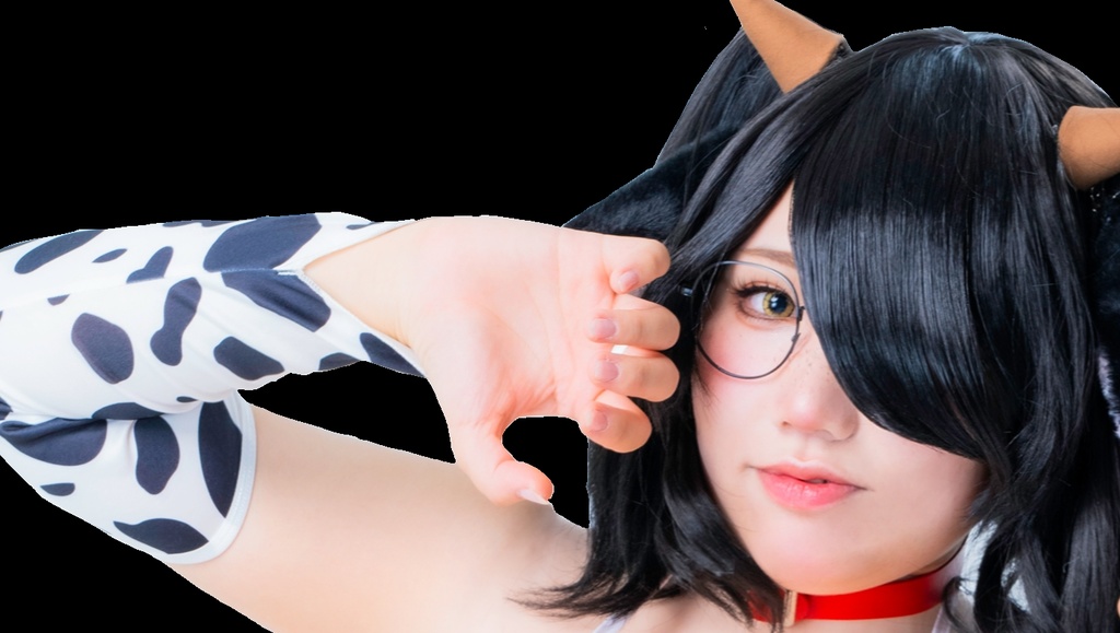 牛コス 座りアクリルスタンド