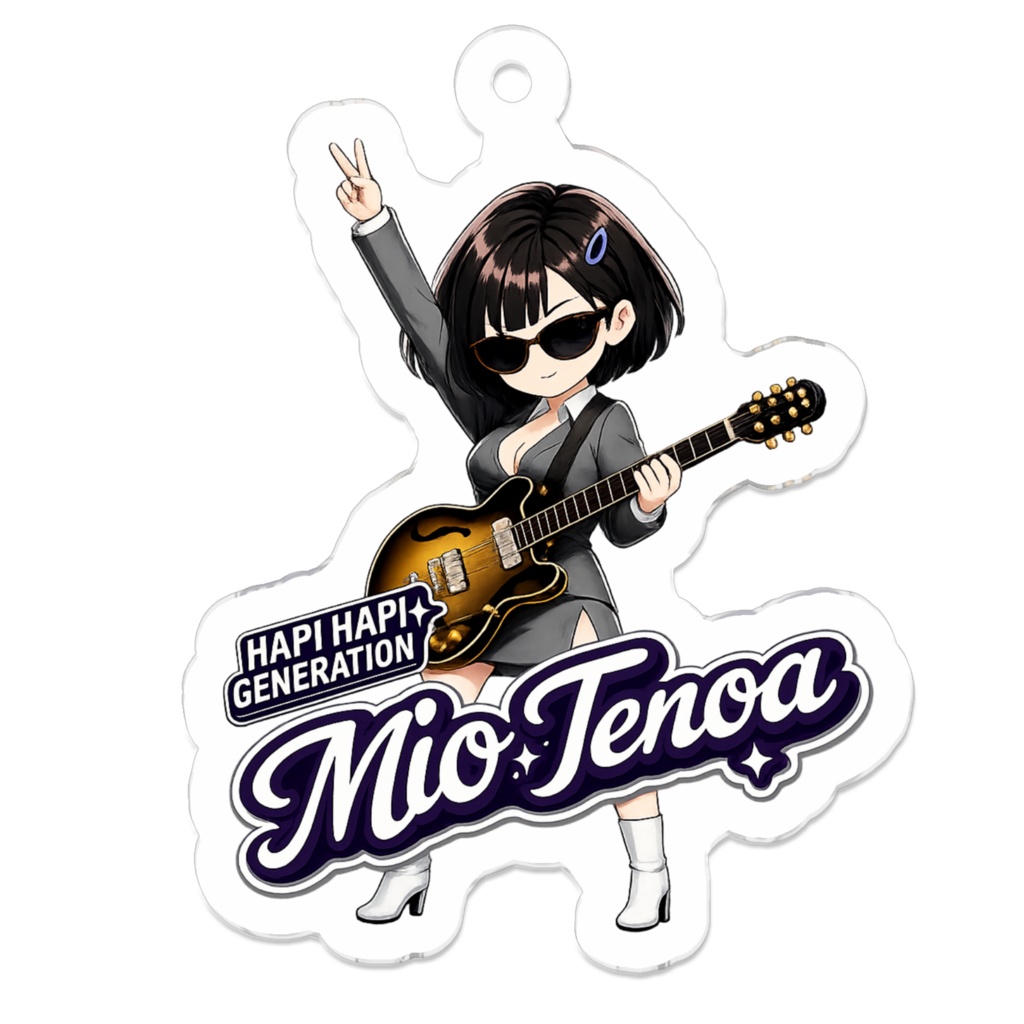 HAPI HAPI GENERATION Mio Tenoa アクリルキーホルダー 
