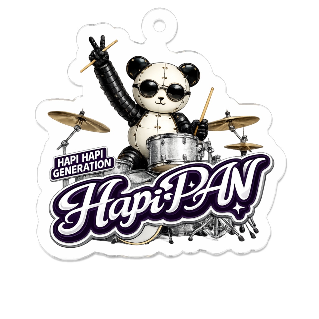 HAPI HAPI GENERATION PapiPAN アクリルキーホルダー
