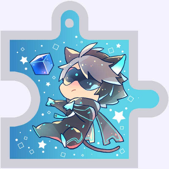 アクリルキーホルダー 便宜上r E V O ししゃも畑でつかまえて Side さくら Booth