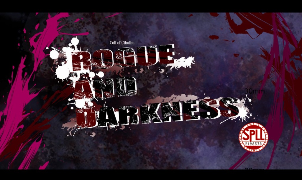 CoCシナリオ】ROGUE AND DARKNESS 【SPLL:E196378】 - 海〇屋 - BOOTH