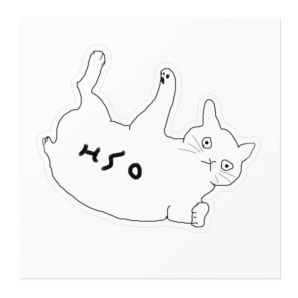 ねこステッカー