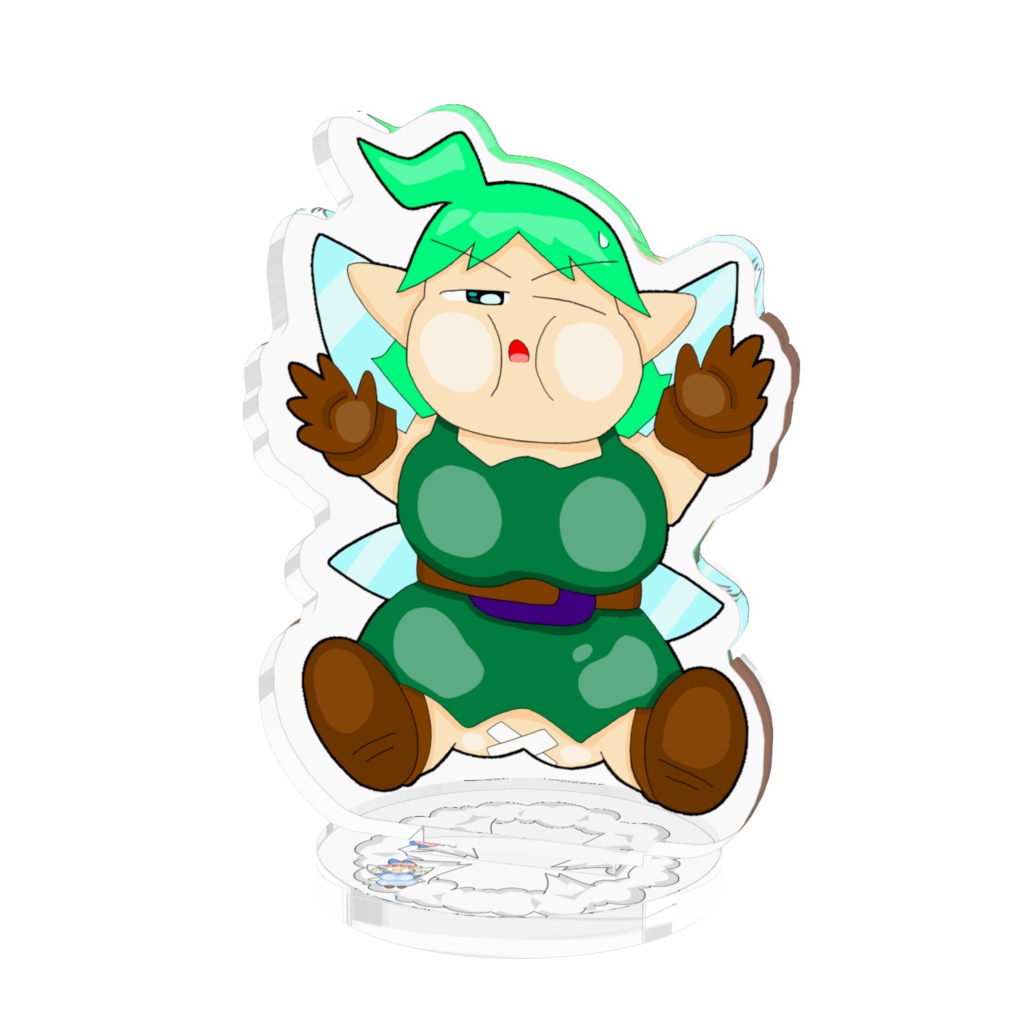 ぺちゃんこアクリルスタンド:ティナ