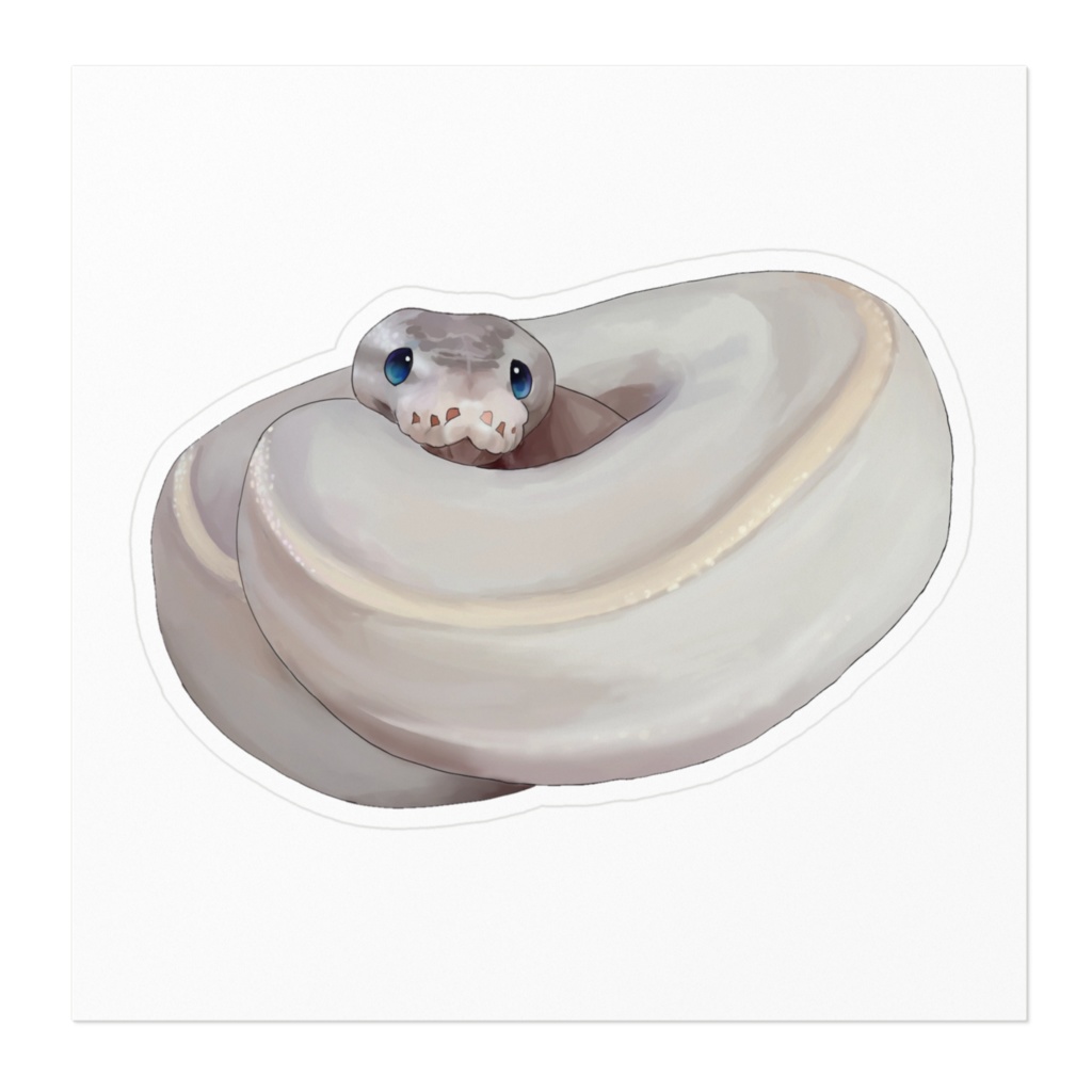 ボールパイソンステッカー