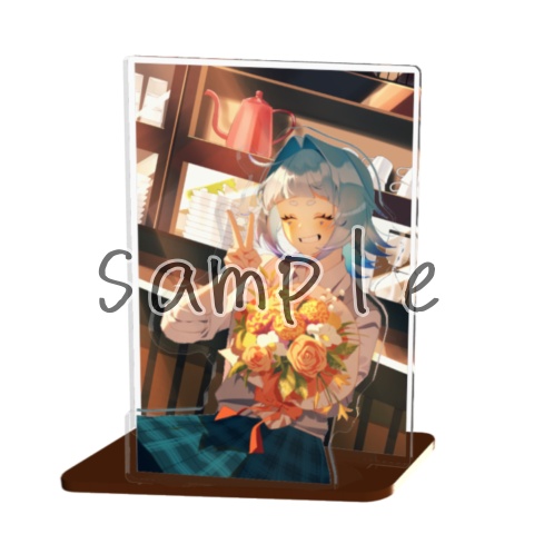 明月ひさめ生誕祭 アクリルジオラマ
