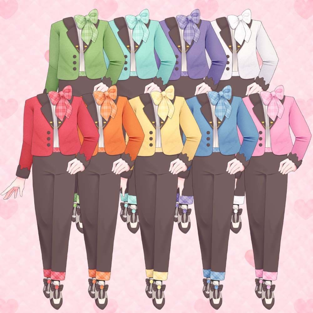 【バレンタイン】スーツ素材【活動者向け素材】