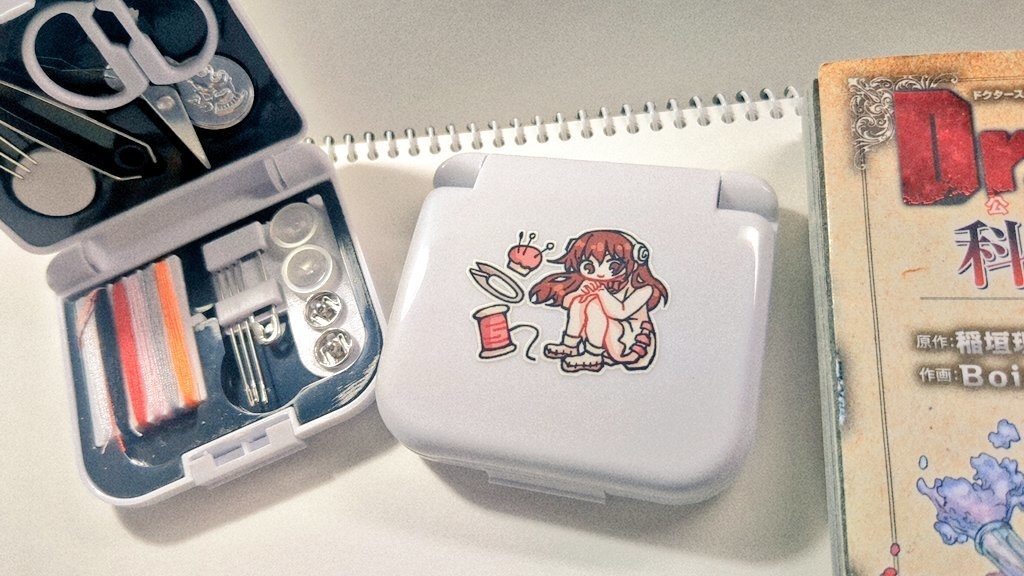 dcstグッズ【杠ちゃんのソーイングセット】