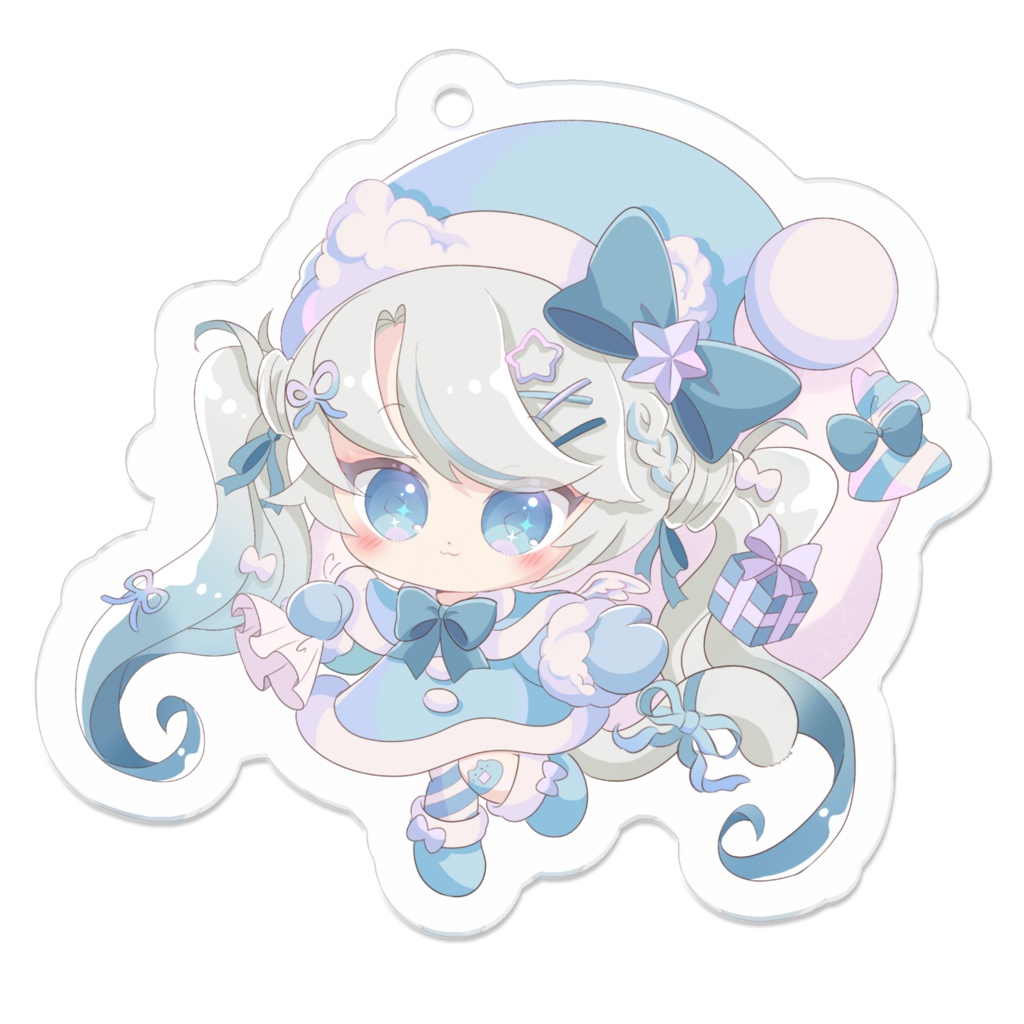 サンタちくわブルー