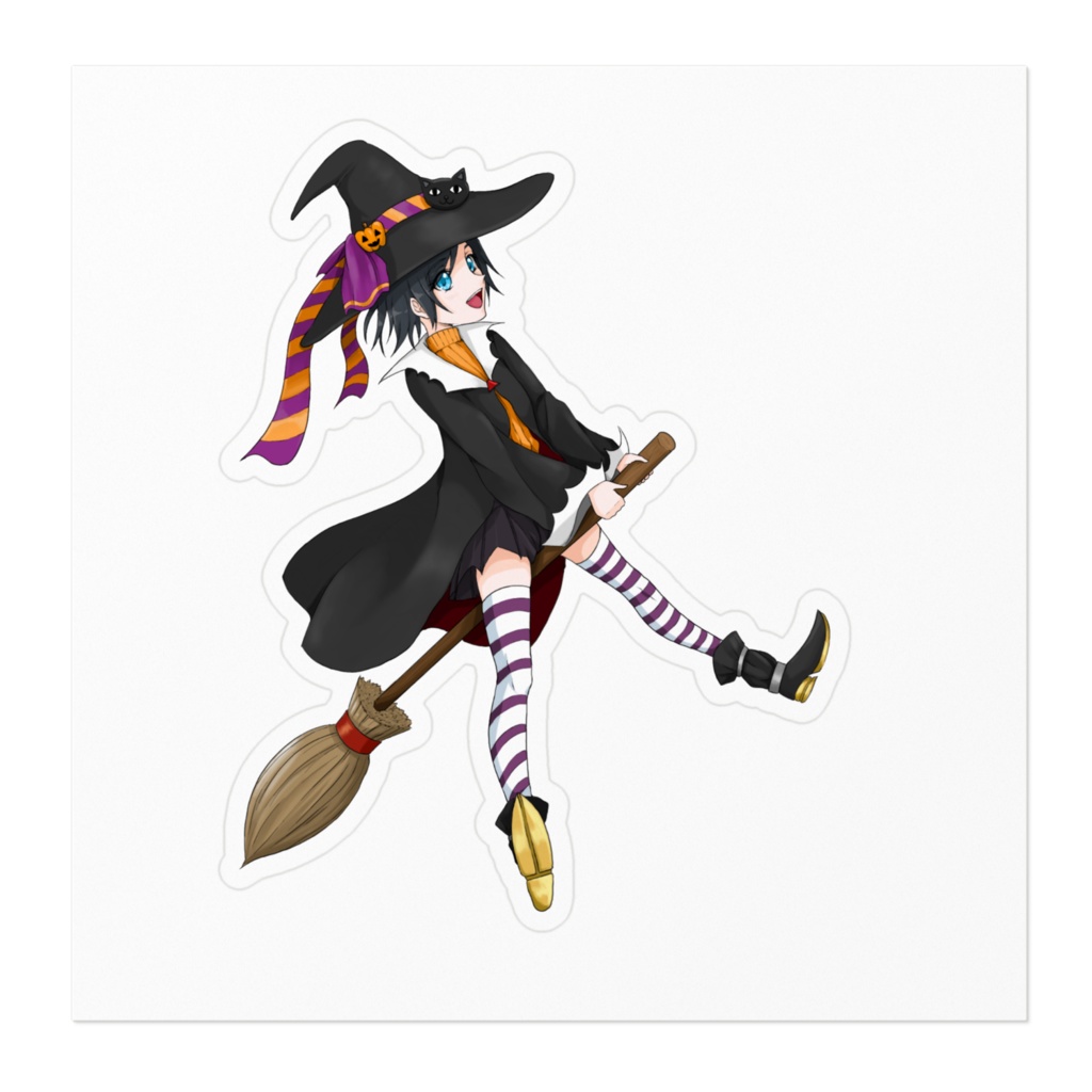 ハロウィンステッカー(エミリア)