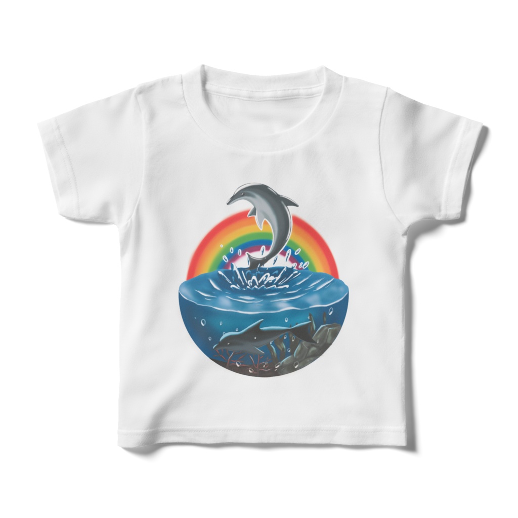 イルカ キッズTシャツ