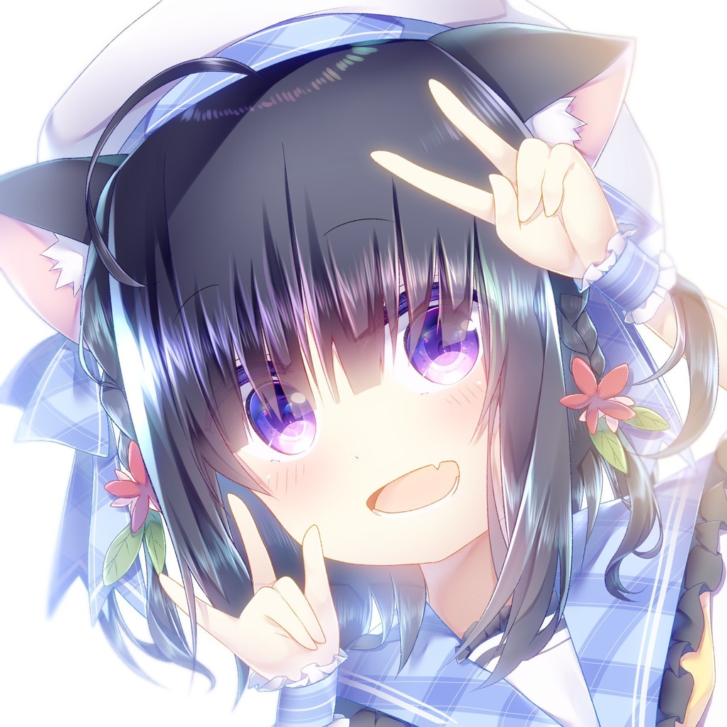 【100mm×100mm】おぬこアクリルキーホルダー