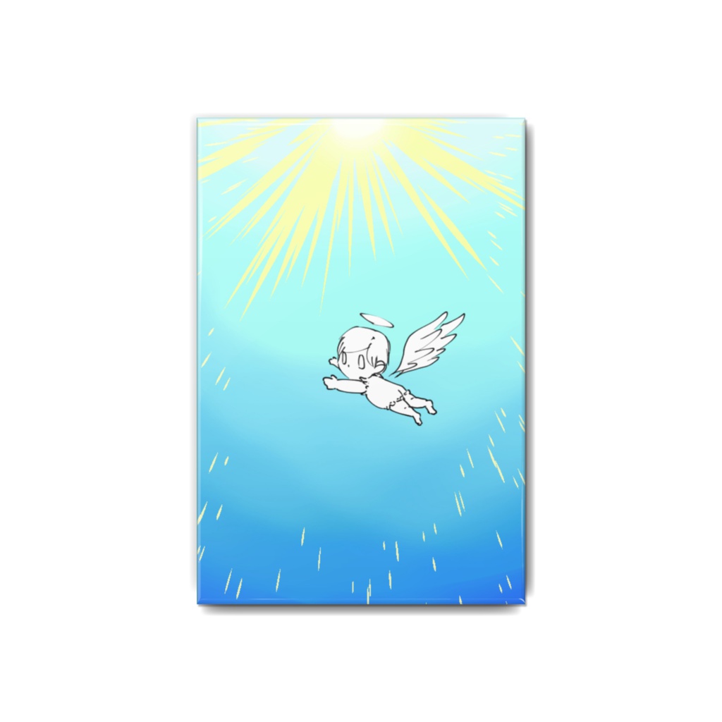 缶バッジ（天使ちゃん）