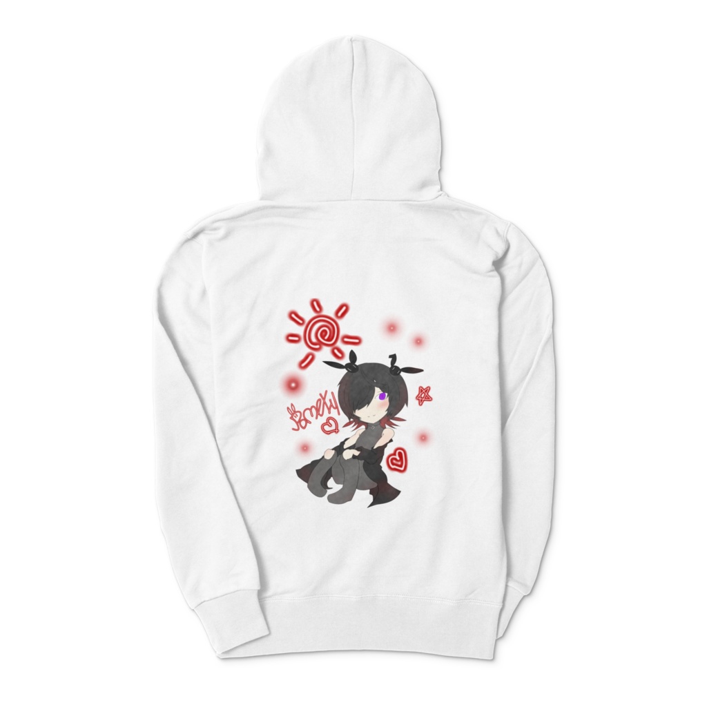 保滅パーカー(カラー付き)